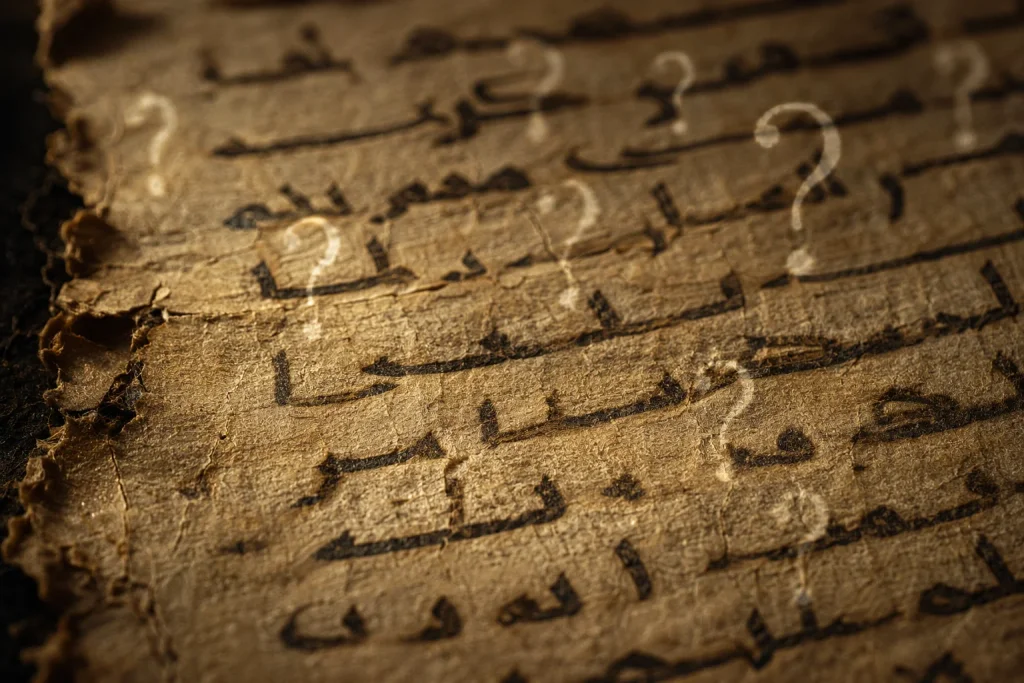 An undotted rasm — fifteen letters sharing the same skeleton